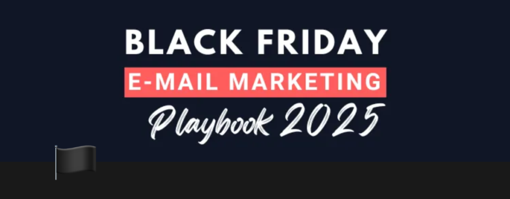 Black Friday Playbook - jediné místo, které potřebuje každý marketér a e-shopař pro plánování e-mailingu v BFCM