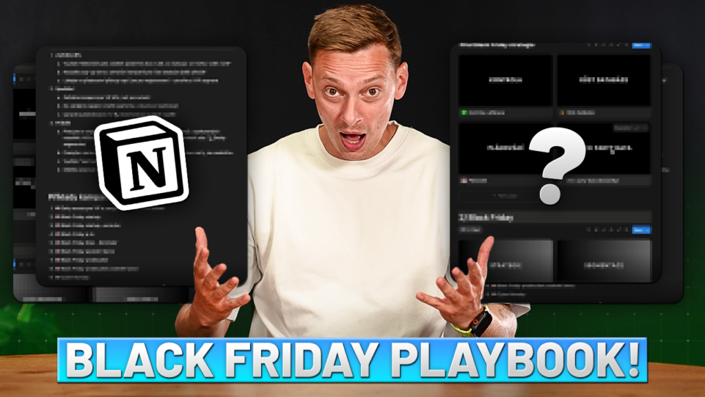 Black Friday Playbook - jediné místo, které budete potřebovat pro své e-mailové strategie během BFCM